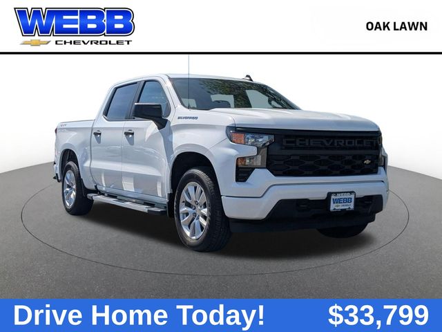 Summit White 2024 Chevrolet Silverado 1500 Pickup Truck Four-Wheel Drive 8-Speed Automatic