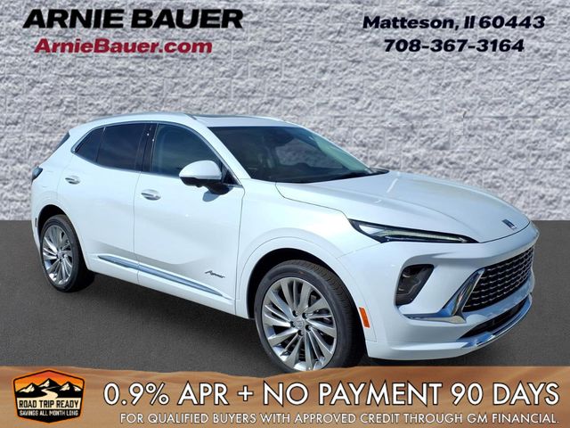 Iridescent White Tricoat 2026 Buick Envision Avenir AWD SUV / Crossover All-Wheel Drive 9-Speed Automatic