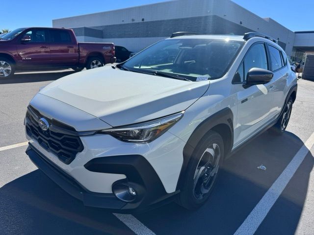 Crystal White Pearl 2026 Subaru Crosstrek Hybrid SUV / Crossover All-Wheel Drive Continuously Variable Transmission