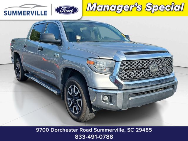 Silver 2018 Toyota Tundra Pickup Truck 4X2 6-Speed Automatic Overdrive