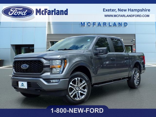 Gray Metallic 2023 Ford F-150 Pickup Truck Four-Wheel Drive Automatic