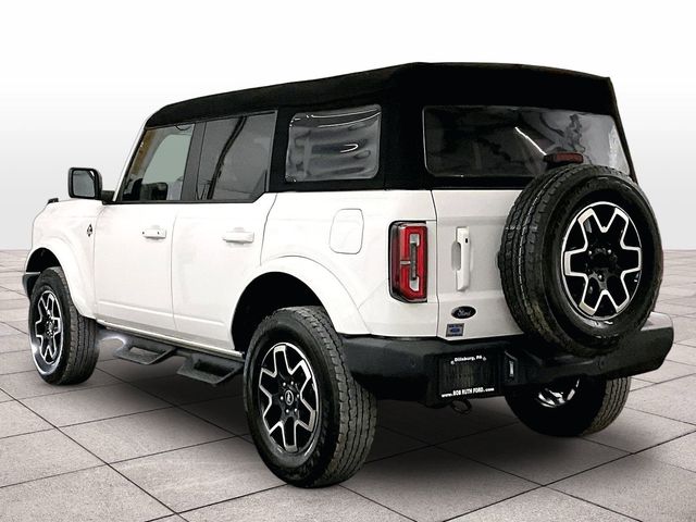 2024 Ford Bronco Outer Banks White at Bob Ruth Ford