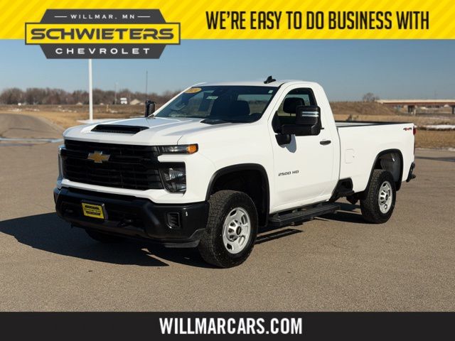 2024 Chevrolet Silverado 2500HD Work Truck Regular Cab LB 4WD