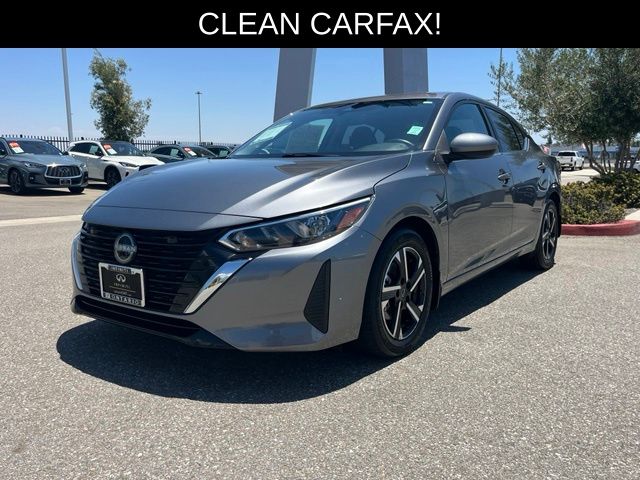 Gray (Gun Metallic) 2024 Nissan Sentra Sedan Front-Wheel Drive Continuously Variable Transmission