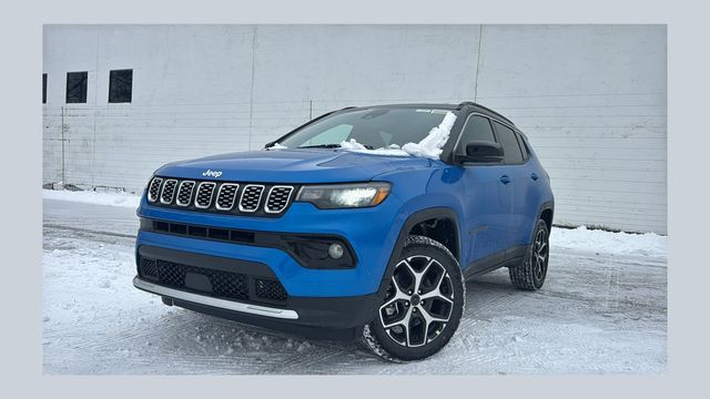 Hydro Blue Pearlcoat 2026 Jeep Compass Limited 4WD SUV / Crossover Four-Wheel Drive 8-Speed Automatic