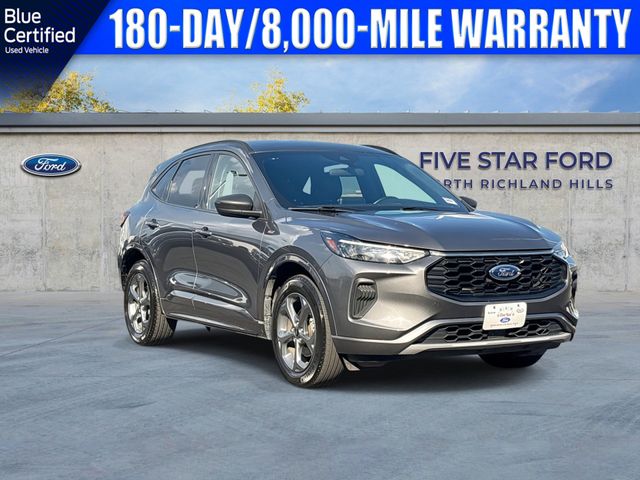 Gray Metallic 2024 Ford Escape SUV / Crossover All-Wheel Drive 8-Speed Automatic