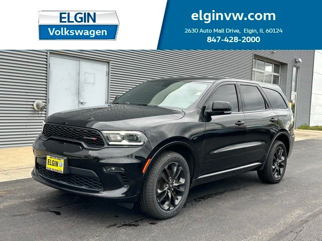 DB Black Clearcoat 2021 Dodge Durango GT Plus AWD SUV / Crossover All-Wheel Drive 8-Speed Automatic
