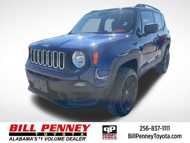 Jetset Blue 2016 Jeep Renegade Sport 4WD SUV / Crossover Four-Wheel Drive 6-Speed Manual