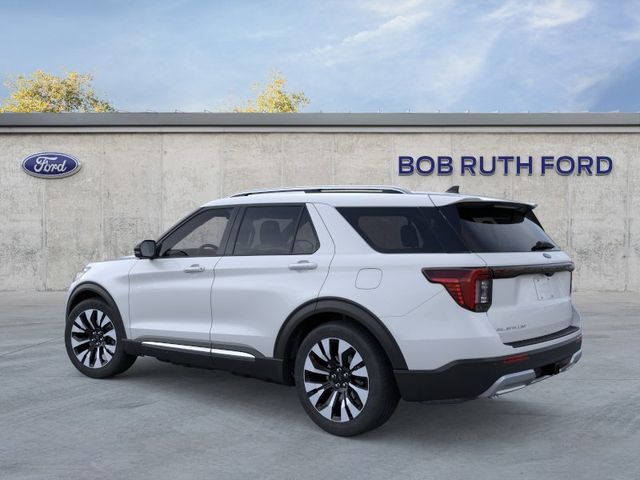 2026 Ford Explorer Platinum White at Luther Ford