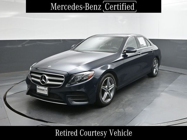 Piedmont Green Metallic 2018 Mercedes-Benz E-Class Sedan All-Wheel Drive 9-Speed Automatic