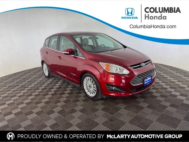 Ruby Red Metallic Tinted Clearcoat 2013 Ford C-Max Hybrid Wagon Front-Wheel Drive Continuously Variable Transmission