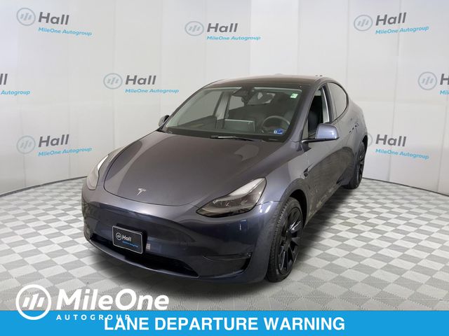 Gray 2023 Tesla Model Y Long Range AWD SUV / Crossover All-Wheel Drive 1-Speed Automatic