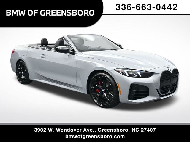 Gray (Brooklyn Grey Metallic) 2027 BMW 4 Series Convertible Rear-Wheel Drive 8-Speed Automatic