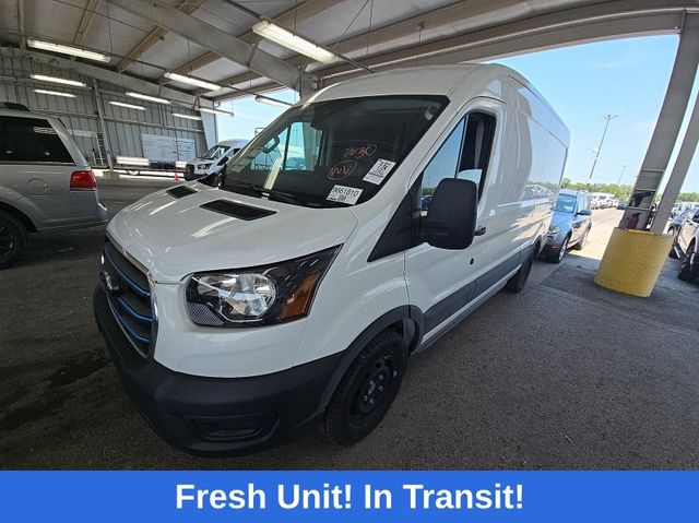 Oxford White 2023 Ford E-Transit Van Rear-Wheel Drive Automatic