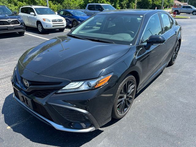 Midnight Black Metallic 2024 Toyota Camry Sedan Front-Wheel Drive Automatic