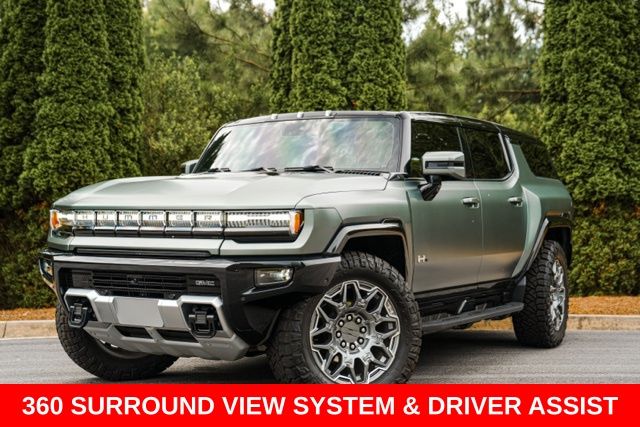 Green 2024 GMC Hummer EV SUV SUV / Crossover All-Wheel Drive 1-Speed Automatic