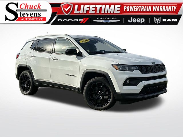 Bright White Clearcoat 2026 Jeep Compass SUV / Crossover Four-Wheel Drive 8-Speed Automatic
