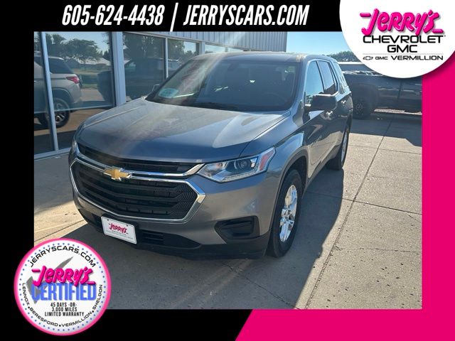 Gray (Satin Steel Metallic) 2021 Chevrolet Traverse SUV / Crossover Front-Wheel Drive 9-Speed Automatic