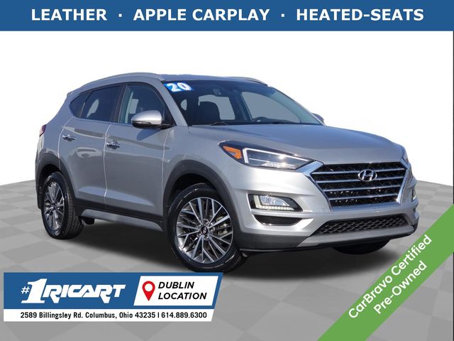 Stellar Silver 2020 Hyundai Tucson SUV / Crossover Front-Wheel Drive 6-Speed Automatic