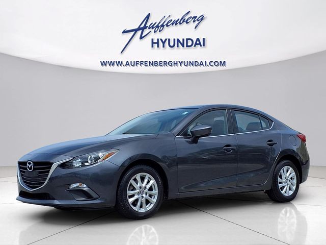 Liquid Silver Metallic 2014 Mazda MAZDA3 i Grand Touring Sedan Front-Wheel Drive 6-Speed Automatic