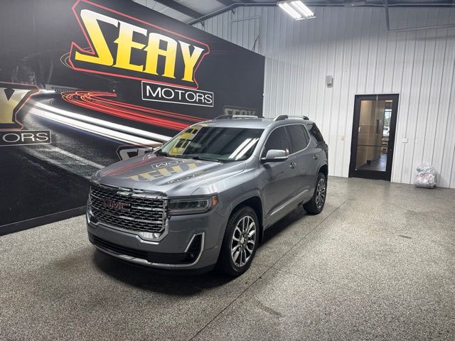 Gray (Satin Steel Metallic) 2020 GMC Acadia SUV / Crossover Four-Wheel Drive 9-Speed Automatic