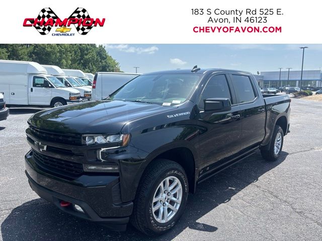 Black 2021 Chevrolet Silverado 1500 Pickup Truck Four-Wheel Drive 8-Speed Automatic