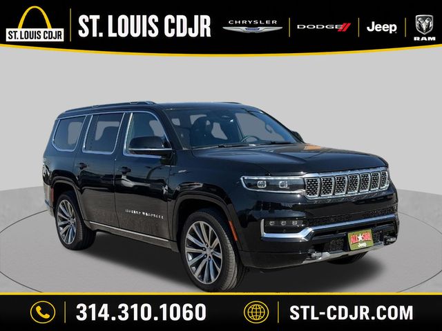 Diamond Black Crystal Pearlcoat 2024 Jeep Grand Wagoneer SUV / Crossover Four-Wheel Drive 8-Speed Automatic