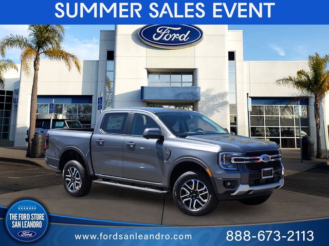 Gray Metallic 2026 Ford Ranger Pickup Truck Four-Wheel Drive Automatic