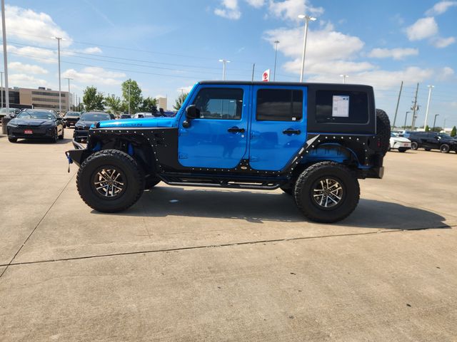 2016 Jeep Wrangler Unlimited Rubicon Blue at Joe Myers Mazda Kia