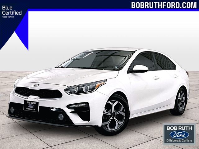 2019 Kia Forte LXS White at Bob Ruth Ford