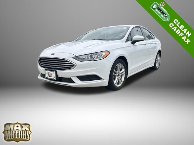 Oxford White 2018 Ford Fusion SE Sedan Front-Wheel Drive 6-Speed Automatic