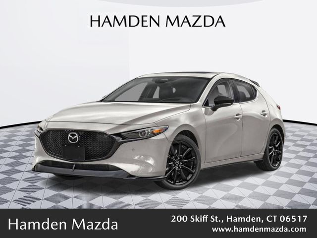 Gray (Platinum Quartz Metallic) 2026 Mazda MAZDA3 Hatchback All-Wheel Drive 6-Speed Automatic