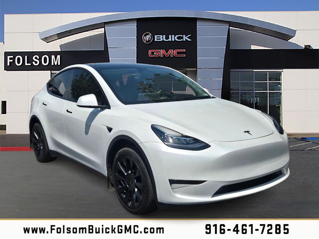 White 2023 Tesla Model Y SUV / Crossover All-Wheel Drive 1-Speed Automatic