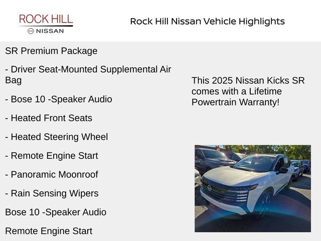 2025 Nissan Kicks SR 5