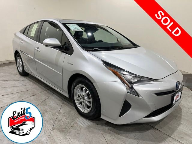 Classic Silver Metallic 2016 Toyota Prius Hatchback Front-Wheel Drive Continuously Variable Transmission