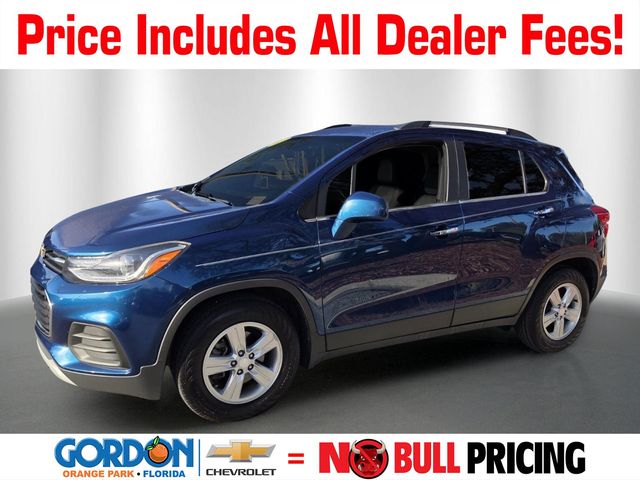 Pacific Blue Metallic 2019 Chevrolet Trax LT FWD SUV / Crossover Front-Wheel Drive 6-Speed Automatic
