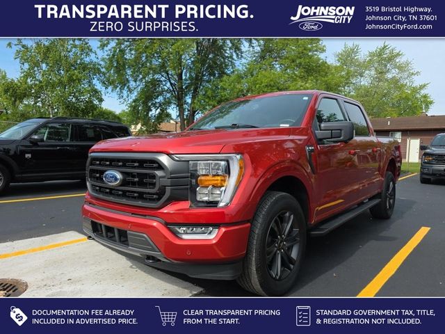 Chili Pepper Red 2023 Ford F-150 Pickup Truck Four-Wheel Drive Automatic