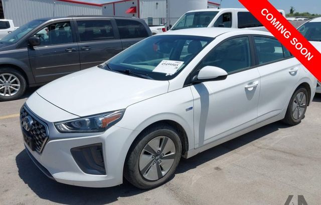 Ceramic White 2020 Hyundai Ioniq Hybrid Hatchback Front-Wheel Drive 6-Speed Dual Clutch