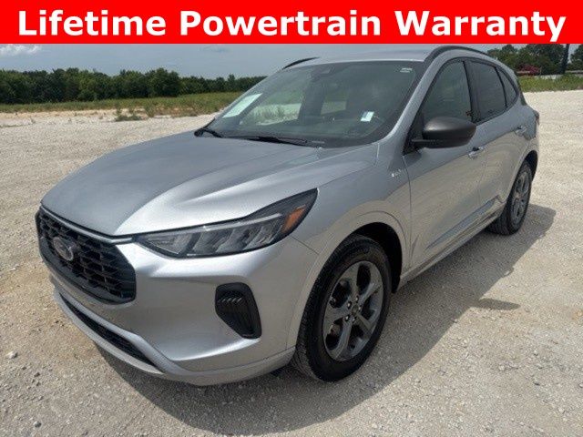 Silver Metallic 2024 Ford Escape ST-Line AWD SUV / Crossover All-Wheel Drive 8-Speed Automatic