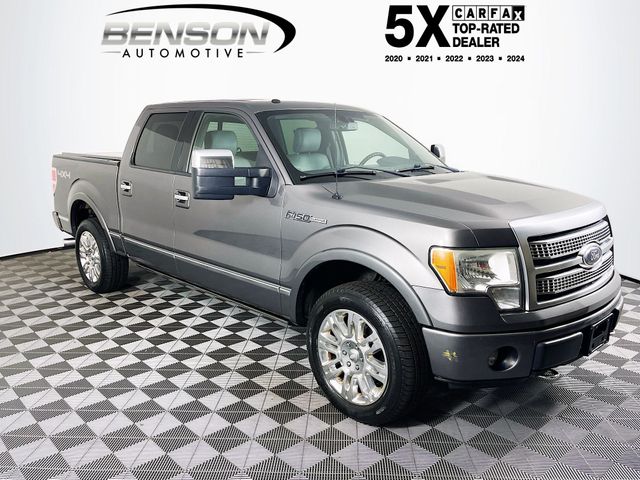 Sterling Gray Metallic 2011 Ford F-150 Platinum SuperCrew 4WD Pickup Truck Four-Wheel Drive 6-Speed Automatic