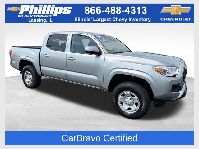 Celestial Silver Metallic 2023 Toyota Tacoma Pickup Truck Four-Wheel Drive 6-Speed Automatic