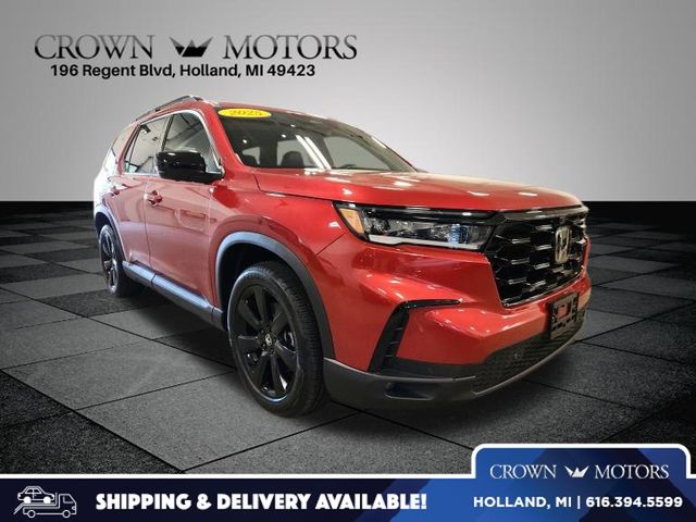 Radiant Red Metallic II 2025 Honda Pilot SUV / Crossover All-Wheel Drive Automatic