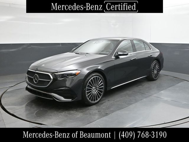 Gray (Graphite Grey Metallic) 2026 Mercedes-Benz E-Class Sedan All-Wheel Drive 9-Speed Automatic