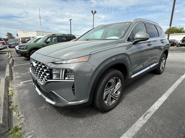 Gray 2021 Hyundai Santa Fe SEL AWD SUV / Crossover All-Wheel Drive 8-Speed Automatic