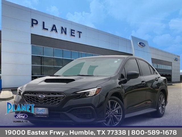 Crystal Black Silica 2023 Subaru WRX Sedan All-Wheel Drive 6-Speed Manual
