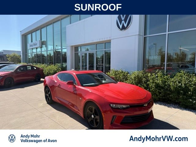 Red Hot 2017 Chevrolet Camaro Coupe Rear-Wheel Drive 8-Speed Automatic