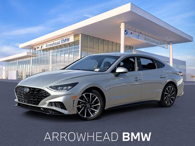 Shimmering Silver Pearl 2020 Hyundai Sonata Sedan Front-Wheel Drive 8-Speed Automatic Overdrive