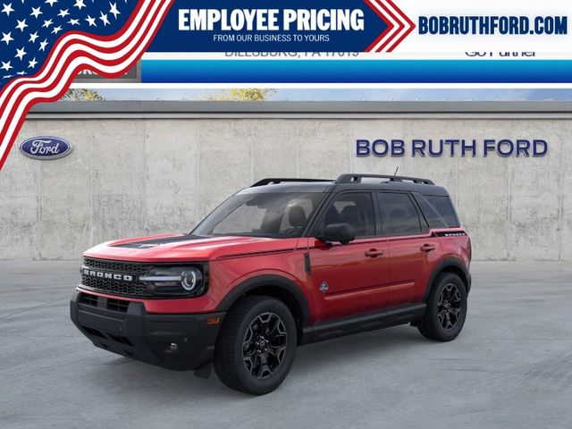2025 Ford Bronco Sport Outer Banks Red at Luther Ford