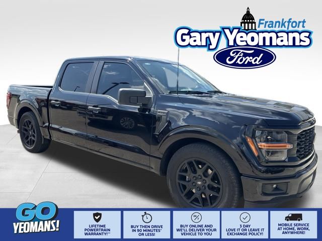 Agate Black Metallic 2024 Ford F-150 Pickup Truck Four-Wheel Drive Automatic