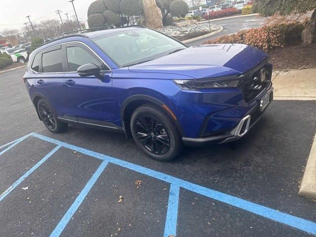 Blue 2023 Honda CR-V Hybrid Sport Touring AWD SUV / Crossover All-Wheel Drive Continuously Variable Transmission